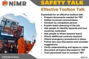 ST01-19 Effective Toolbox Talk- D.2